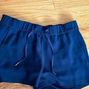 Navy Blue Women's Shorts